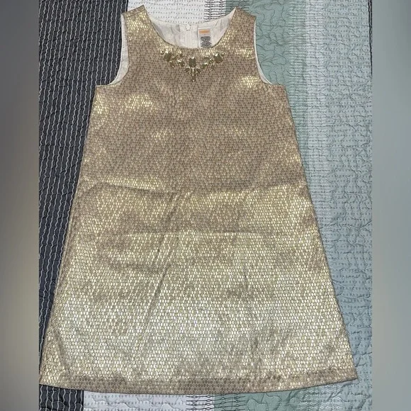 Gymboree | Dresses | Gymboree Holiday Shine Size 8 Sleeveless Lined Metallic Gold Dress Fancy | Poshmark Gymboree | Dresses | Gymboree Holiday Shine Size 8 Sleeveless Lined Metallic Gold Dress Fancy | Poshmark